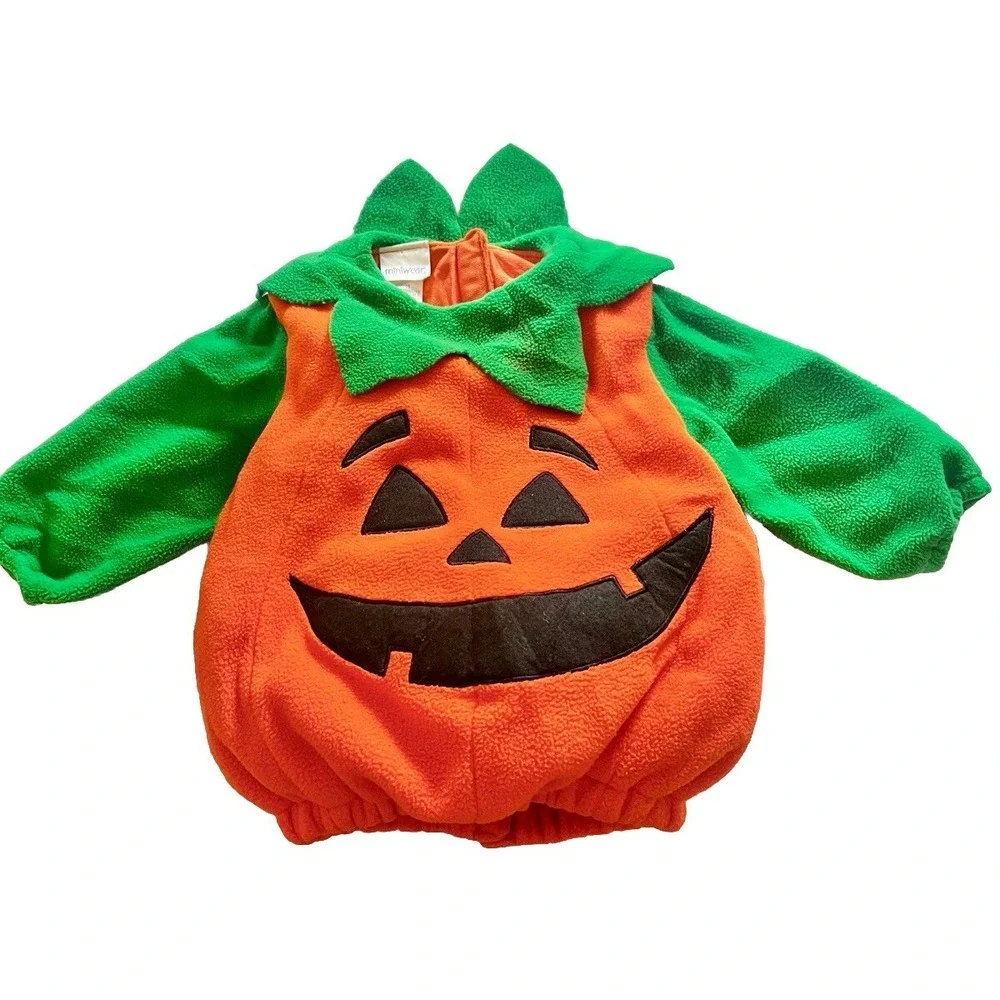 Pumpkin Costume 18 Month Halloween Party Trick Treat Cosplay Baby Clothing